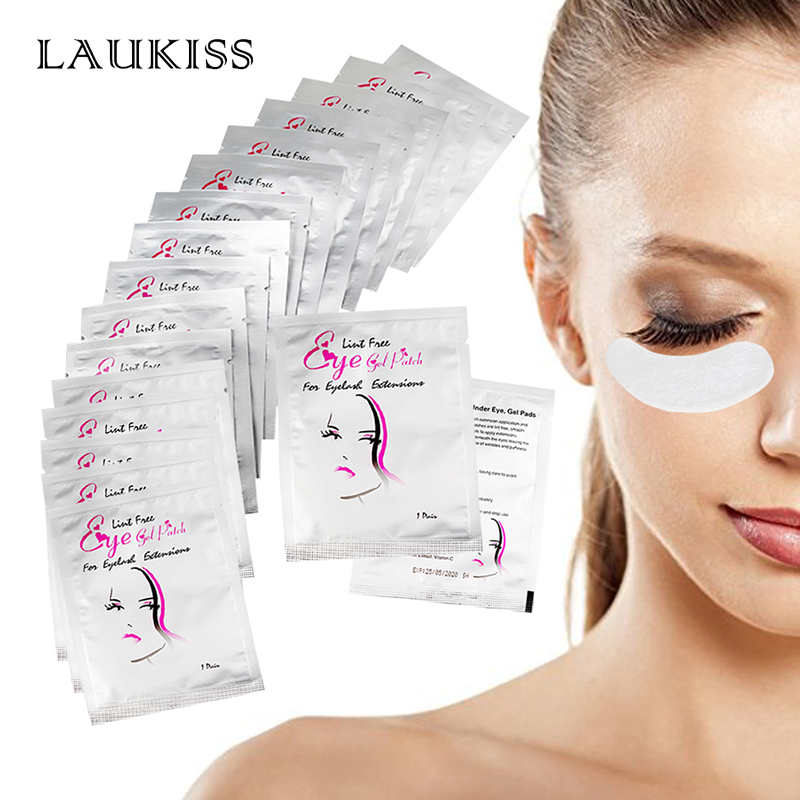 Under Eye Gel - Laukiss 50/100/200Pairs Eyelash Pad Gel Patch