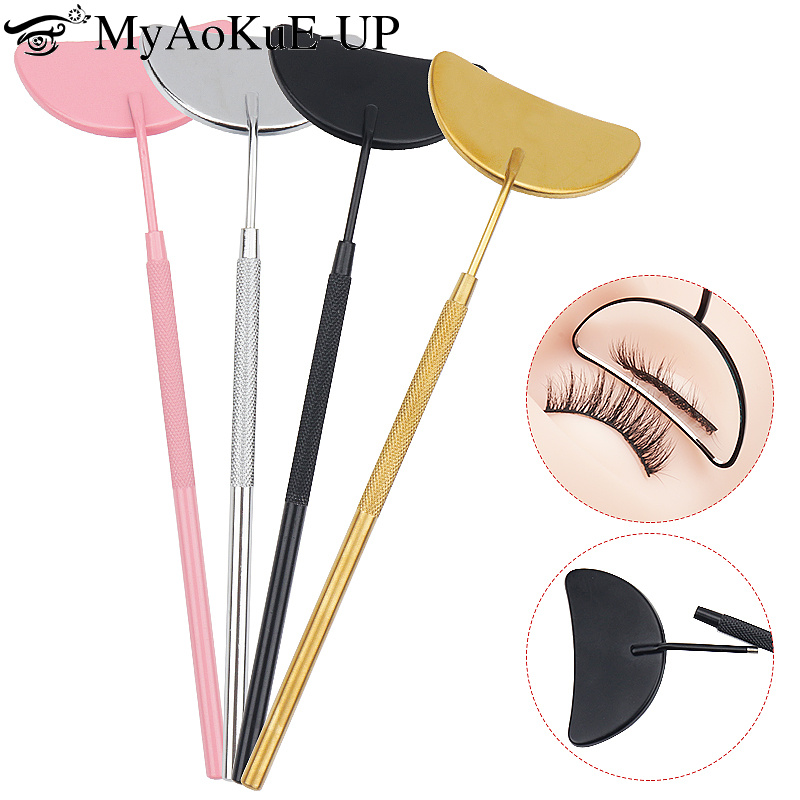 Eyelash Extension Examples - 1pcs Eyelash Extension Mirror Moon Shaped