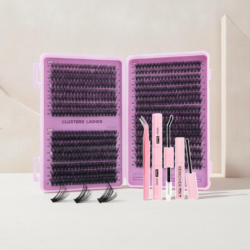 Eyelash Extension Individual - DIY Eyelash Clusters Kit Individual Eyelashes