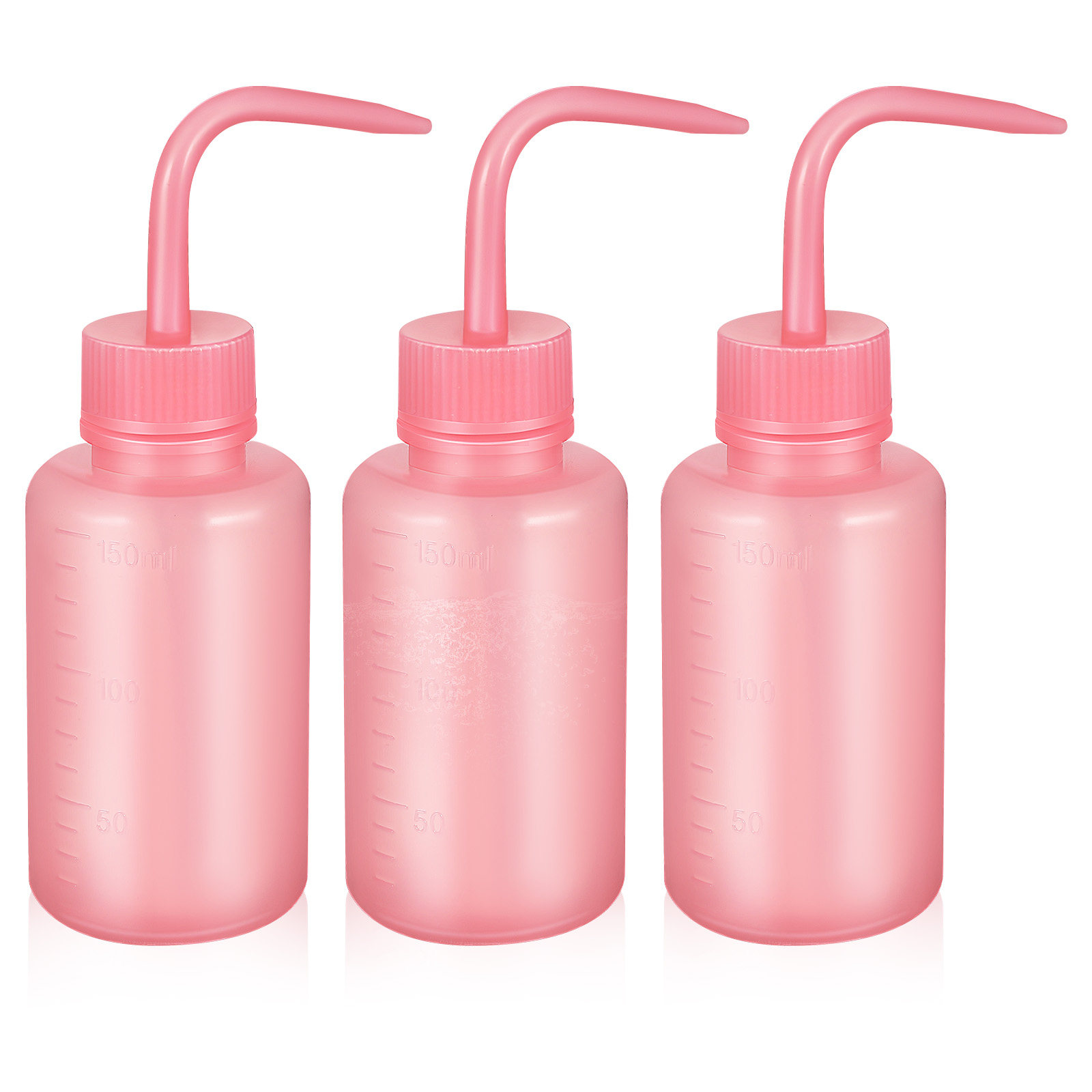 Eyelash Extension Wash - 3Pcs Lash Wash Bottle 150Ml Clear