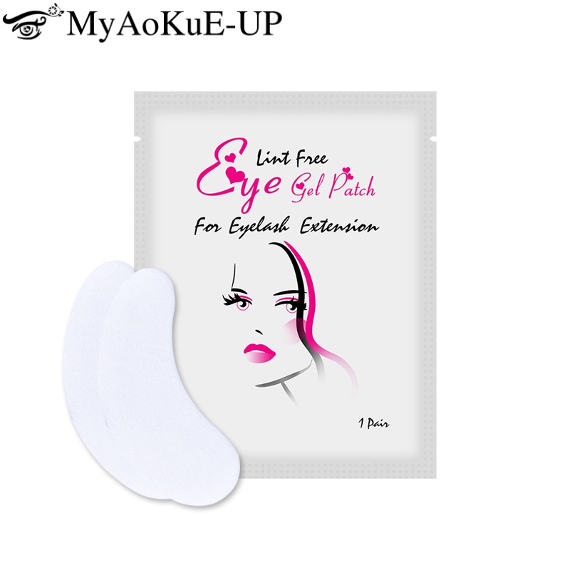 Under Eye Gel - 100Pairs Eyelash Patches Hydrogel Gel Eye