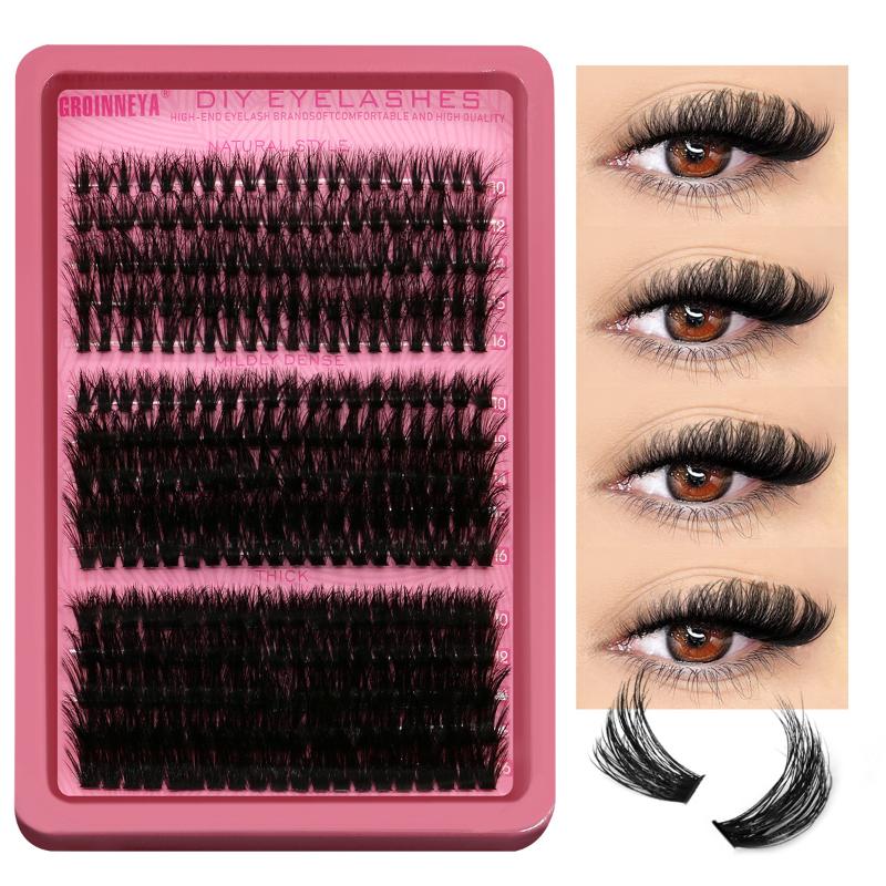 Eyelash Extension Individual - Cluster Lashes Kit Individual Lashes Volume