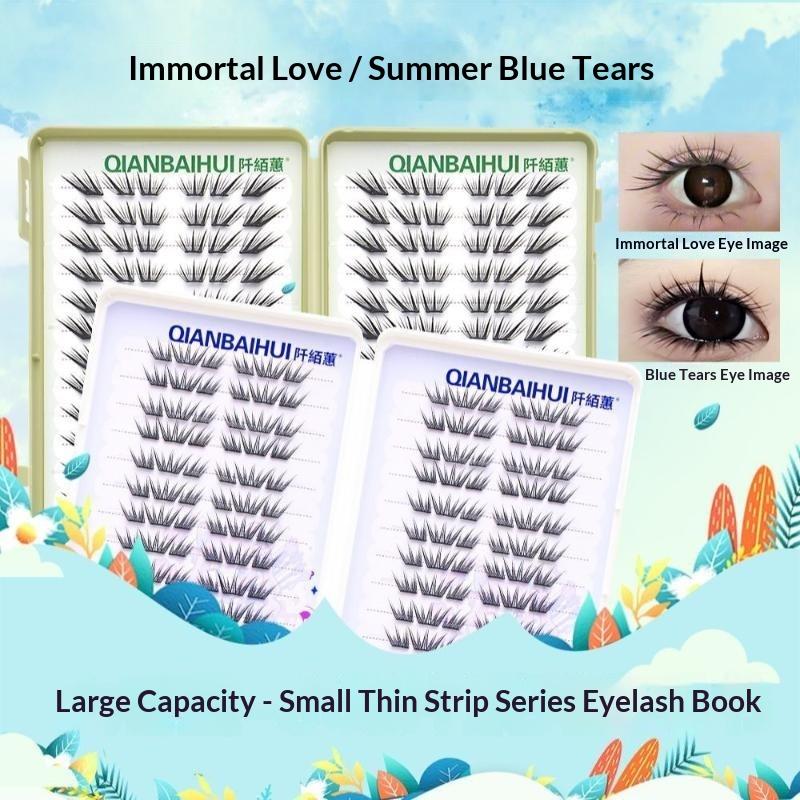 Eyelash Extension Individual - Fox Eye Manga Cluster Lashes Fluffy
