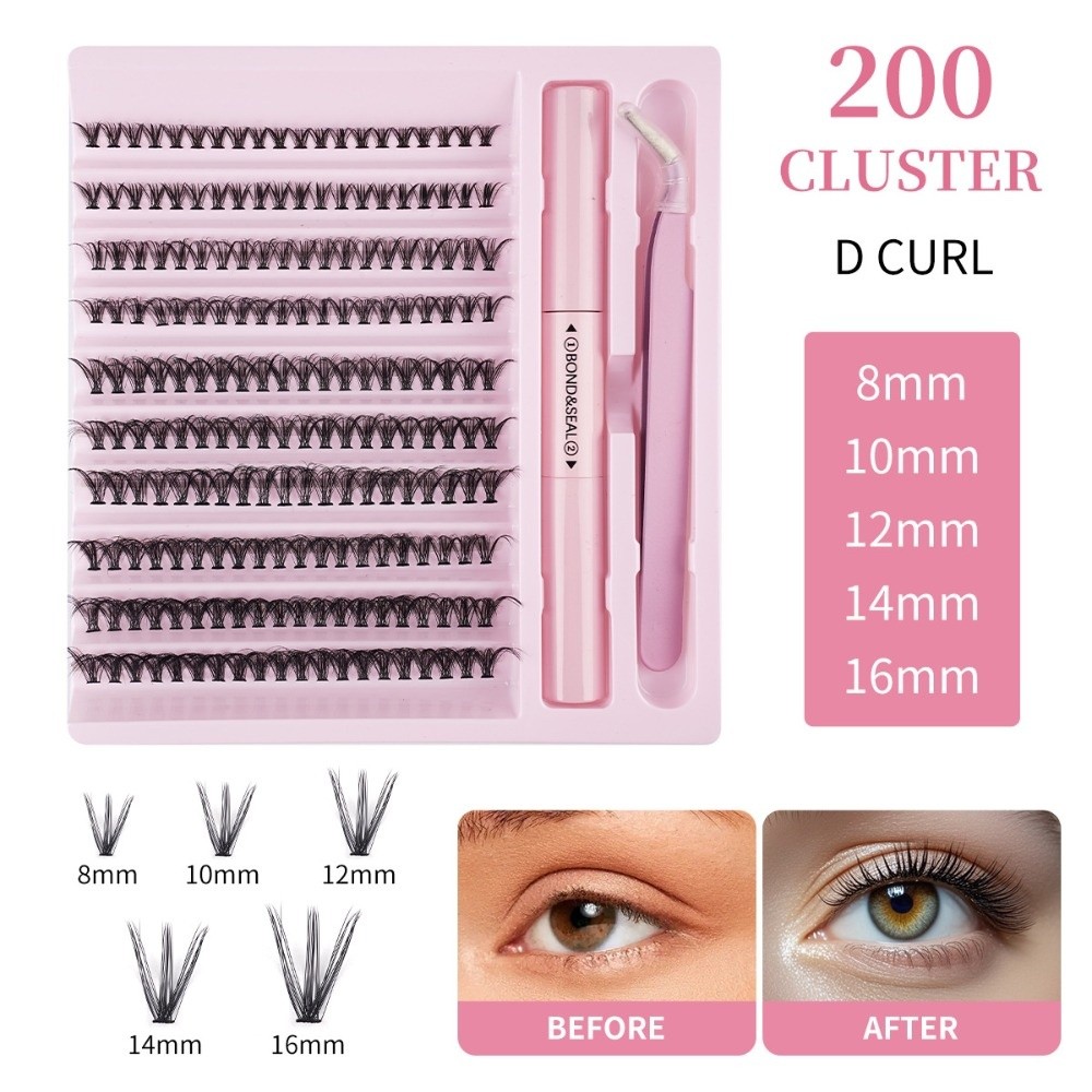 Eyelash Extension Individual - High Quality Bond and Seal False