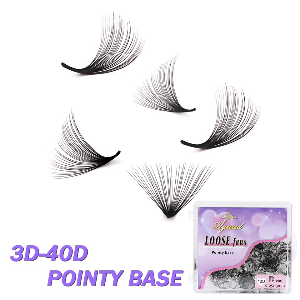 Eyelash Extension For Asian Eyes - AGUUD 30D 40D Cluster Loose Fans