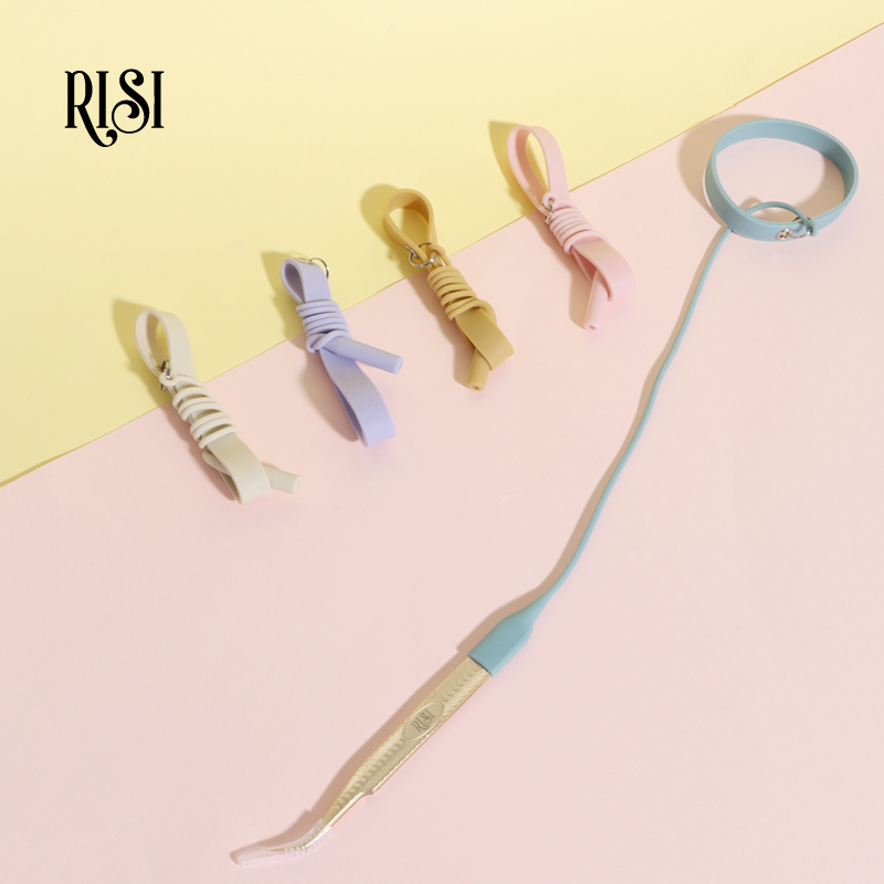 Eyelash Extension Examples - RISI Silicone Eyelash Extension Tweezers Bracelet