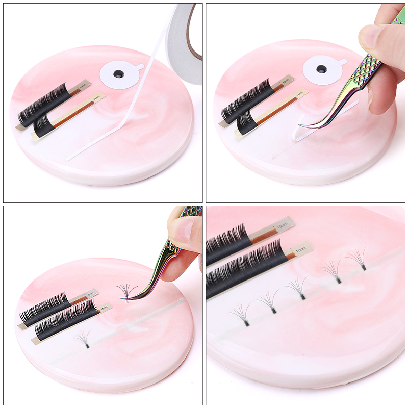 40m/Set Easy fan Tapes 3D Volu - огляд і ціна Eyelash Extension Fan