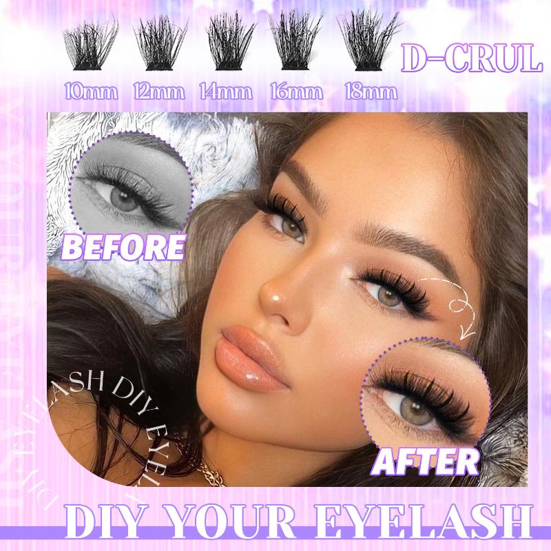 Lashes Cluster DIY Lash Extens - огляд і ціна Eyelash Extension Individual