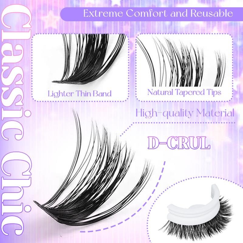 Lashes Cluster DIY Lash Extens - огляд і ціна Eyelash Extension Individual