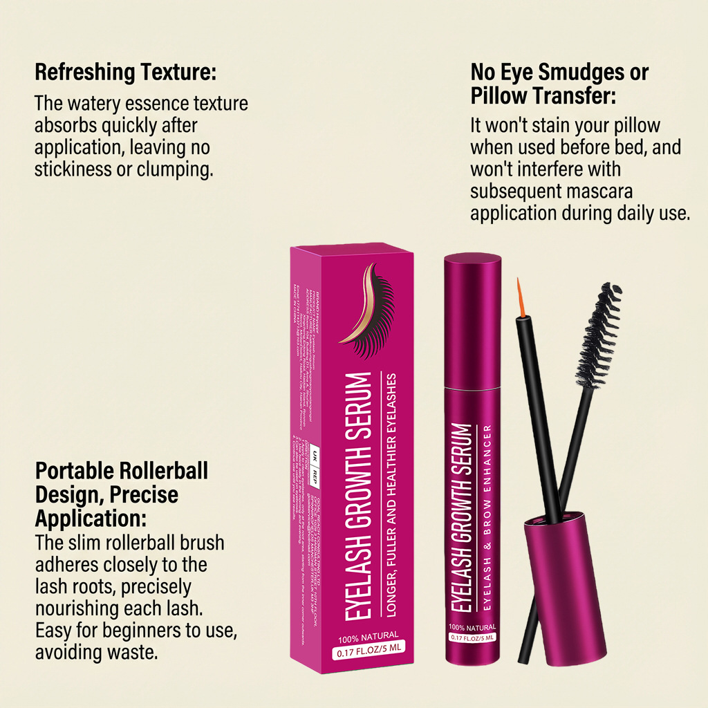 Eyelash Growth Serum Hair Curl - огляд і ціна Eyelash Extension For Men
