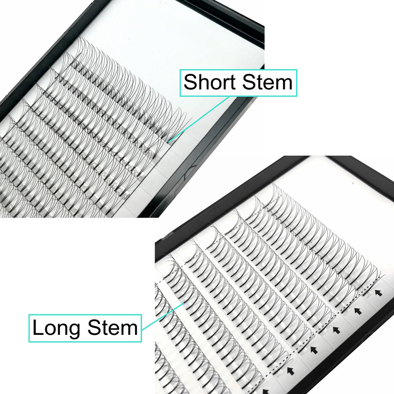 5 Trays/Lot Long Stem High Qua - огляд і ціна Eyelash Extension For Asian Eyes