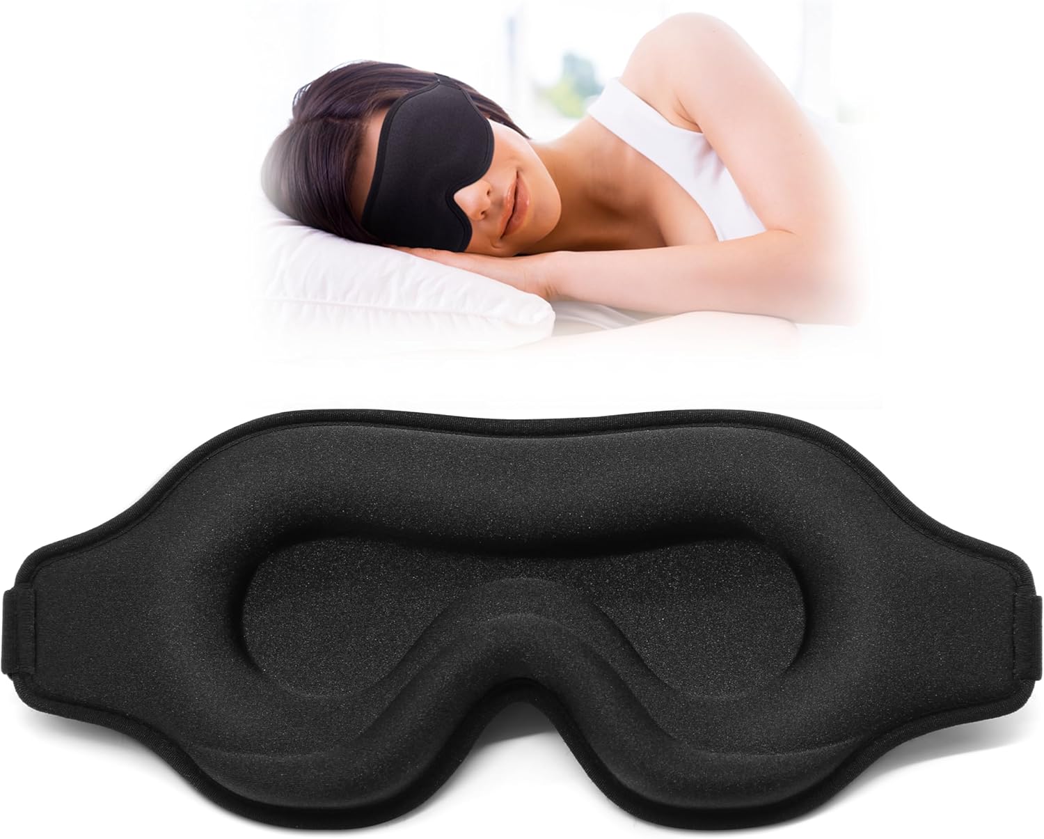 Sleep Eye Mask for Men Women,  - огляд і ціна Eyelash Extension For Men