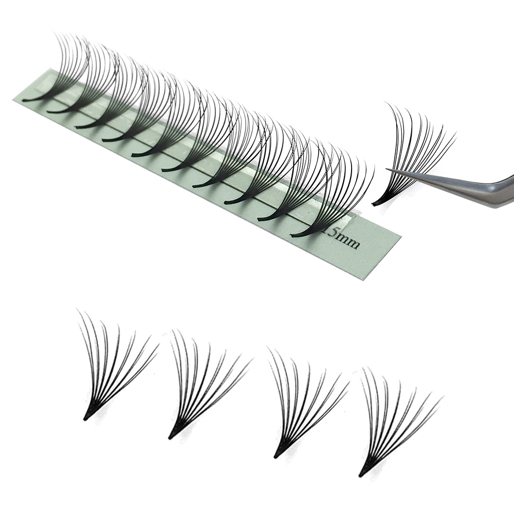 New Camellia Premade Volume Fa - огляд і ціна Eyelash Extension Volume Cat Eye