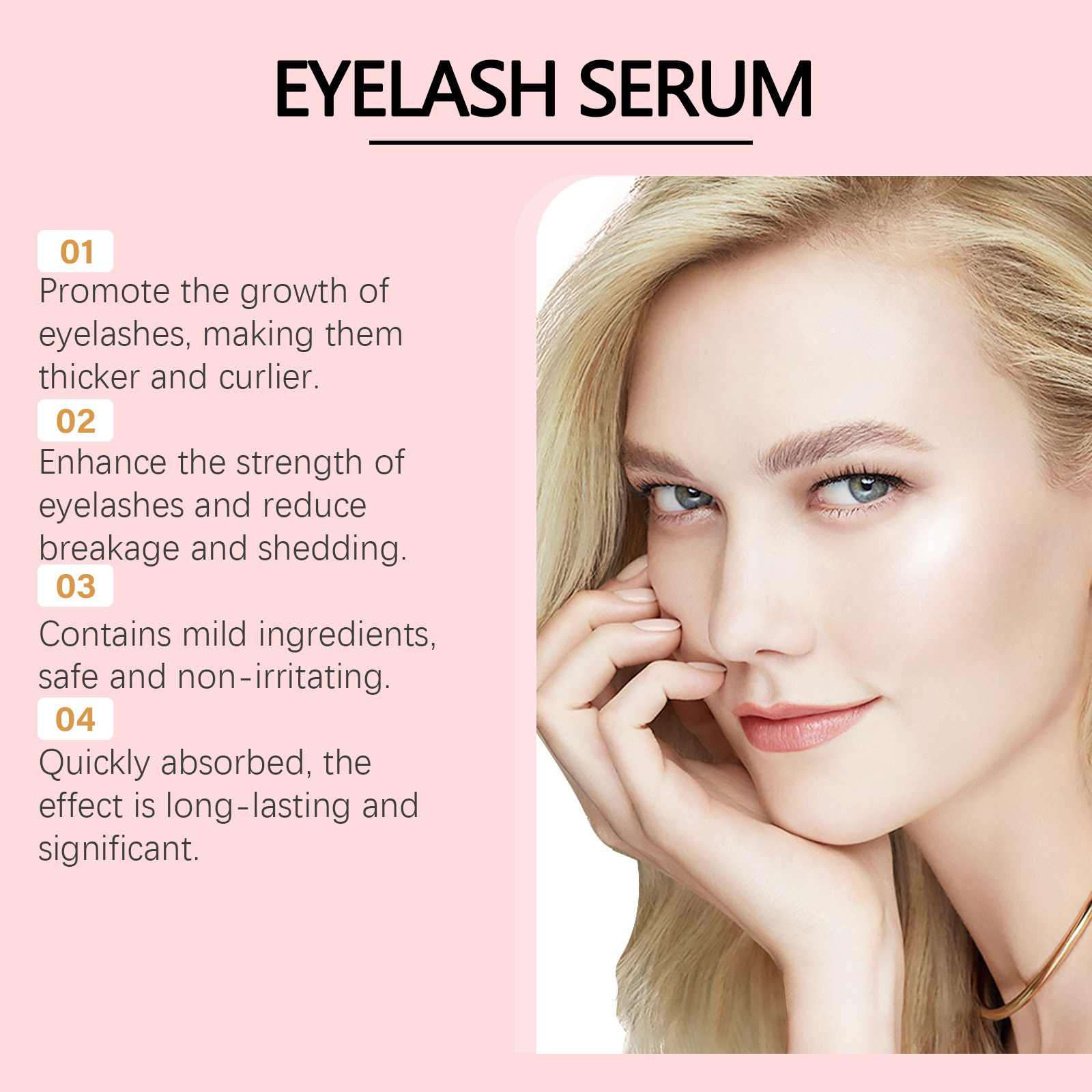 Eyelash Enhancer Serum Nourish - огляд і ціна Eyelash Extension For Asian Eyes