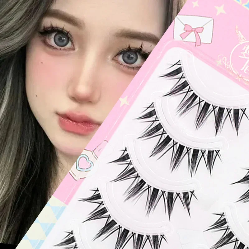 5-pair Manga Eye A Shaped Fals - огляд і ціна Eyelash Extension Douyin
