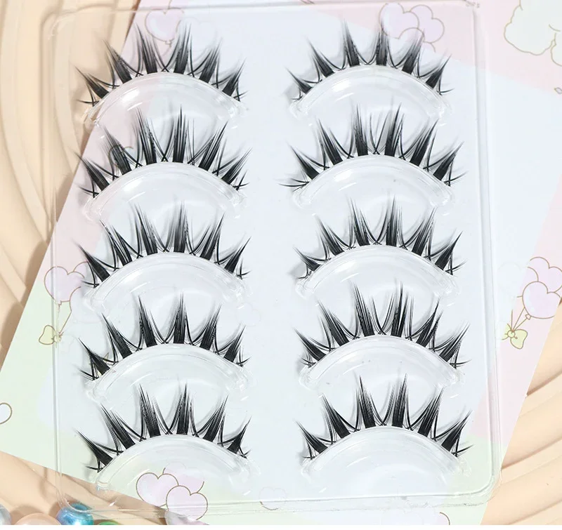 5-pair Manga Eye A Shaped Fals - огляд і ціна Eyelash Extension Douyin