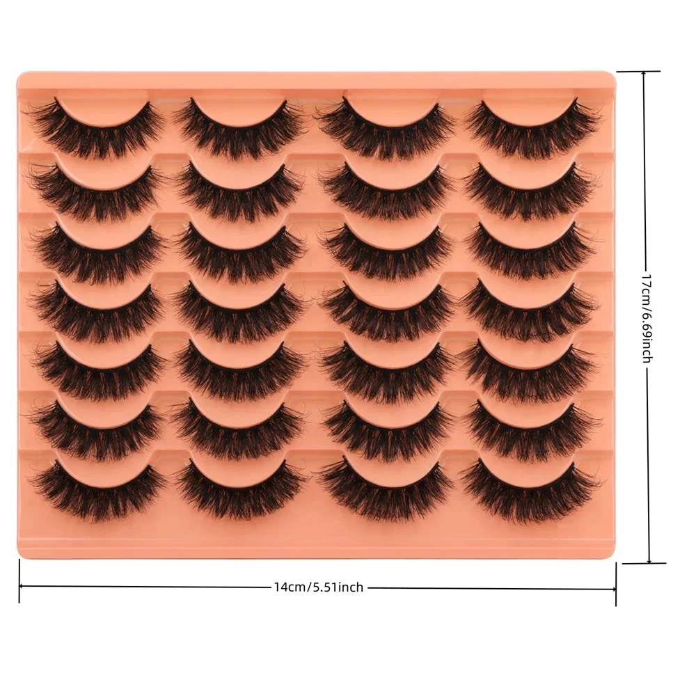 14 Pairs Natural Look Faux Min - огляд і ціна Eyelash Extension Volume Cat Eye
