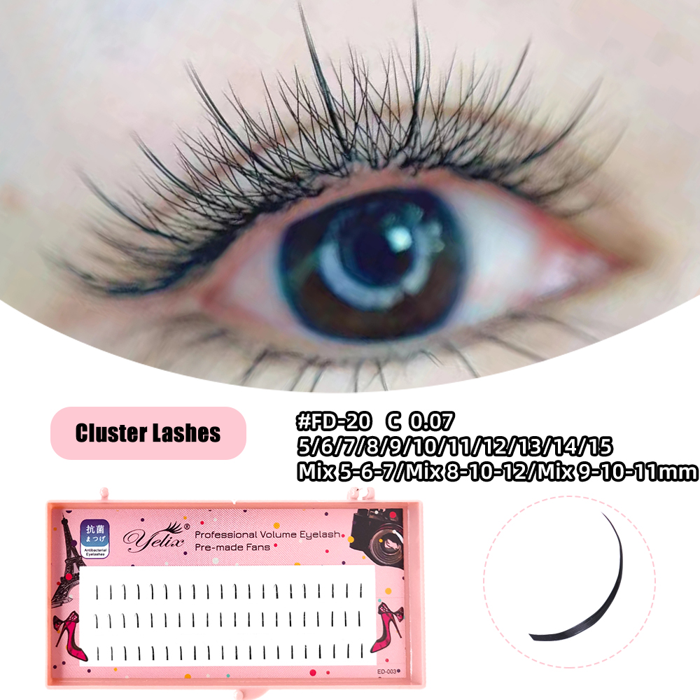 Yelix Natural Soft Individual  - огляд і ціна Eyelash Extension Individual