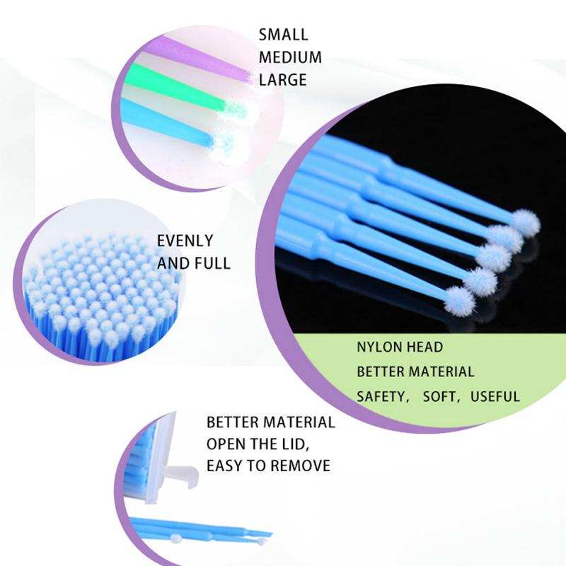 500pcs Eyelash Extension Clean - огляд і ціна Eyelash Extension Examples