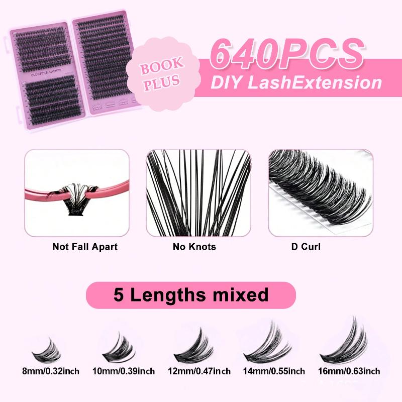 DIY Eyelash Clusters Kit Indiv - огляд і ціна Eyelash Extension Individual