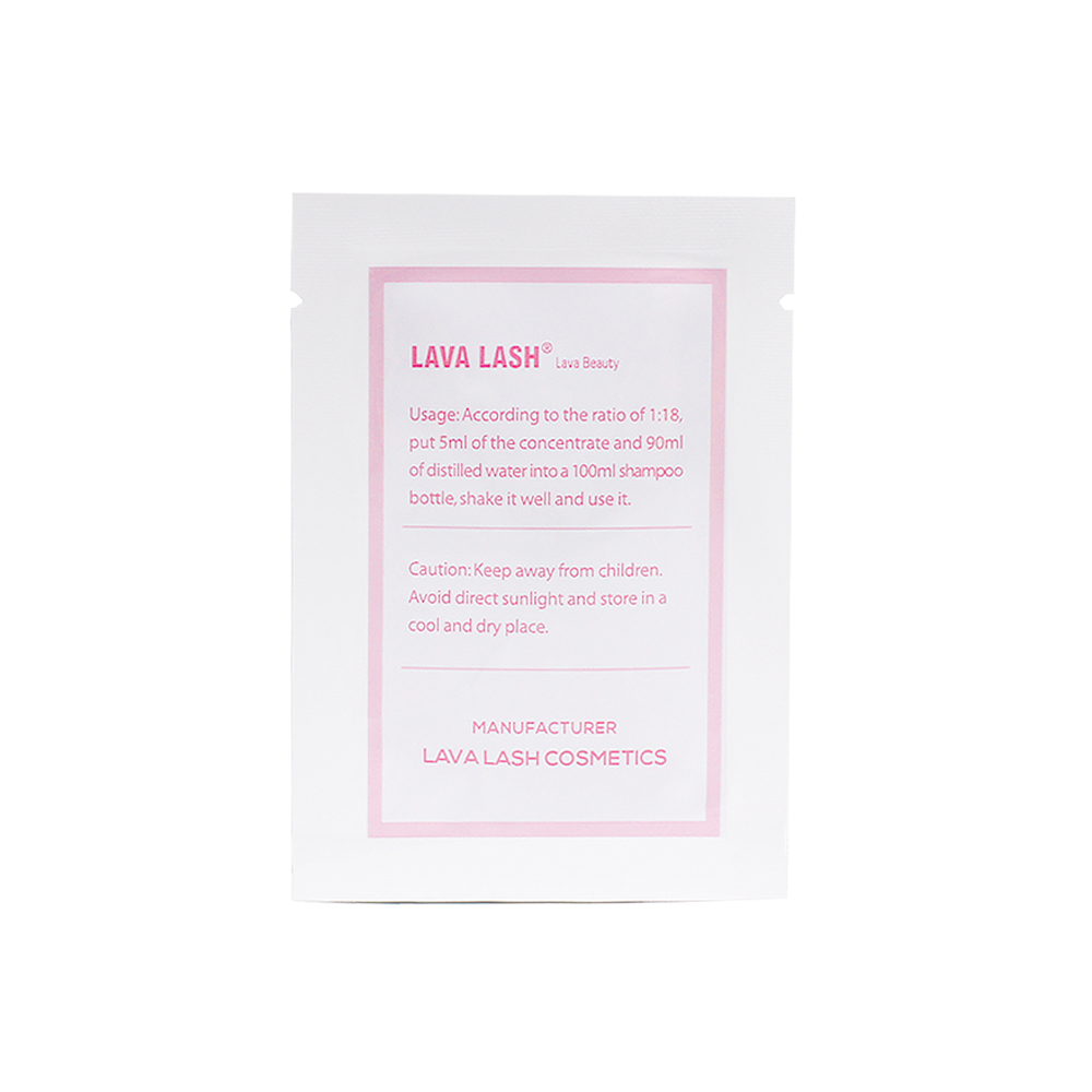 5ml Eyelash Extension Shampoo  - огляд і ціна Eyelash Extension Wash