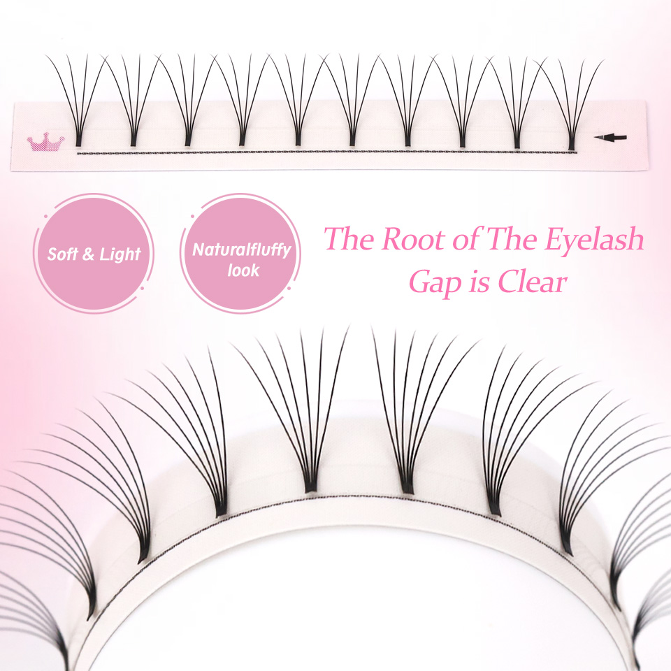 AGUUD Soft Natural Premade Vol - огляд і ціна Lash Tray Organizer