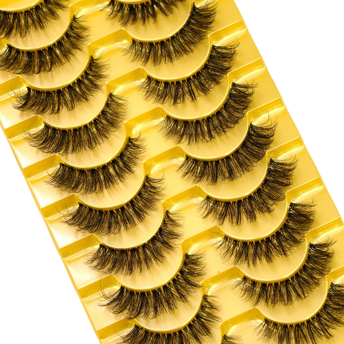 AMSDCN 7D Cat Eye Fluffy Mink  - огляд і ціна Eyelash Extension Volume Cat Eye