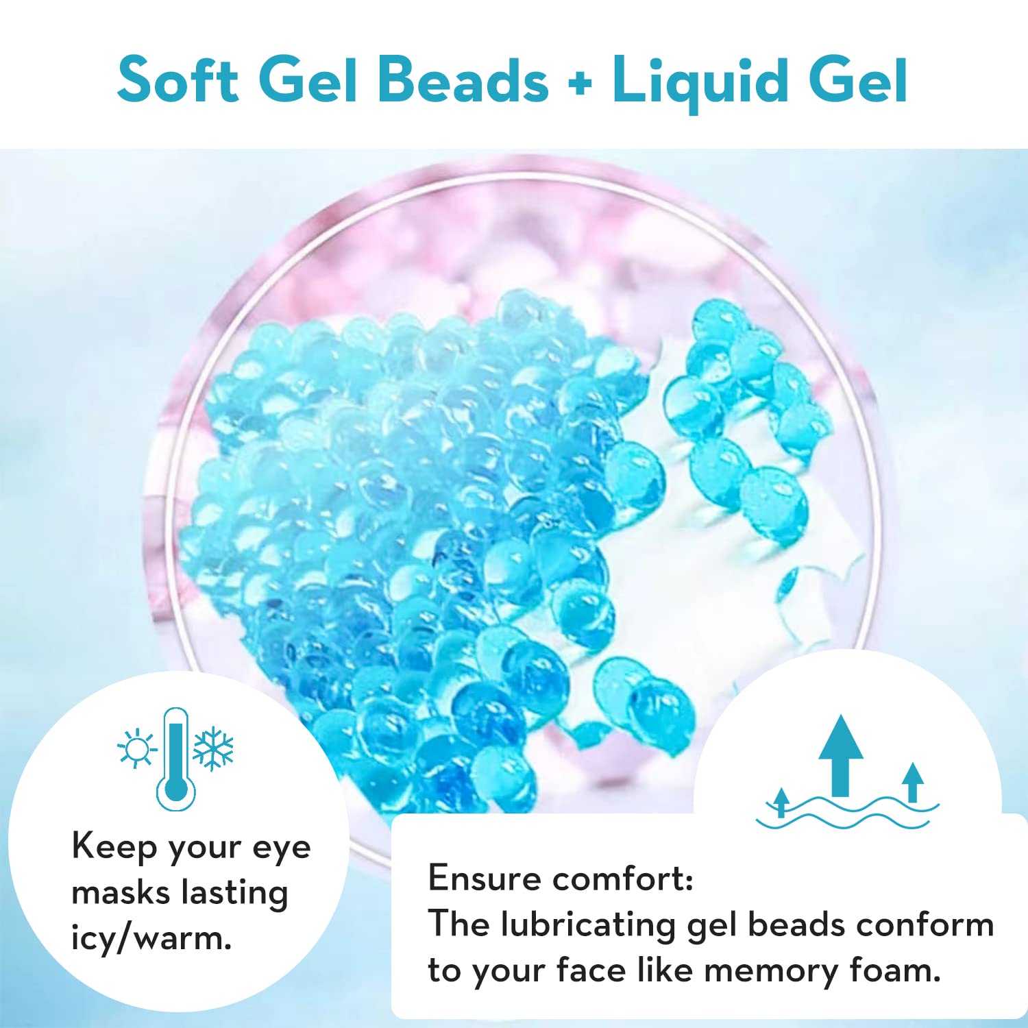 Cooling Eye Mask Gel Eye Mask  - огляд і ціна Under Eye Gel