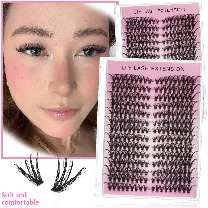 20pcs DIY False Eyelash Extens - огляд і ціна Eyelash Extension Individual