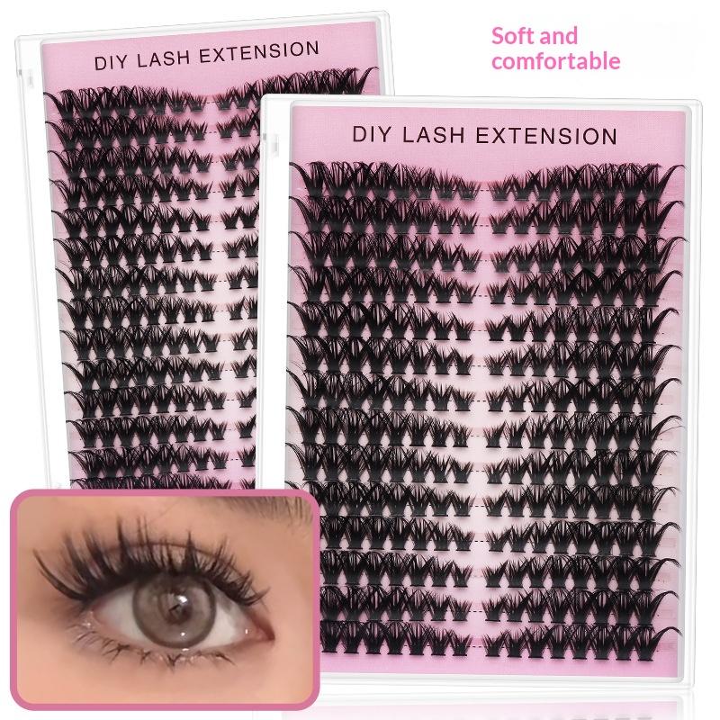 20pcs DIY False Eyelash Extens - огляд і ціна Eyelash Extension Individual