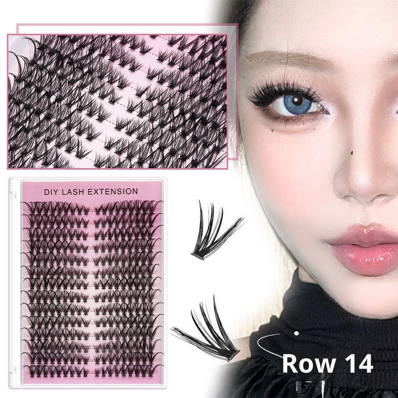 20pcs DIY False Eyelash Extens - огляд і ціна Eyelash Extension Individual