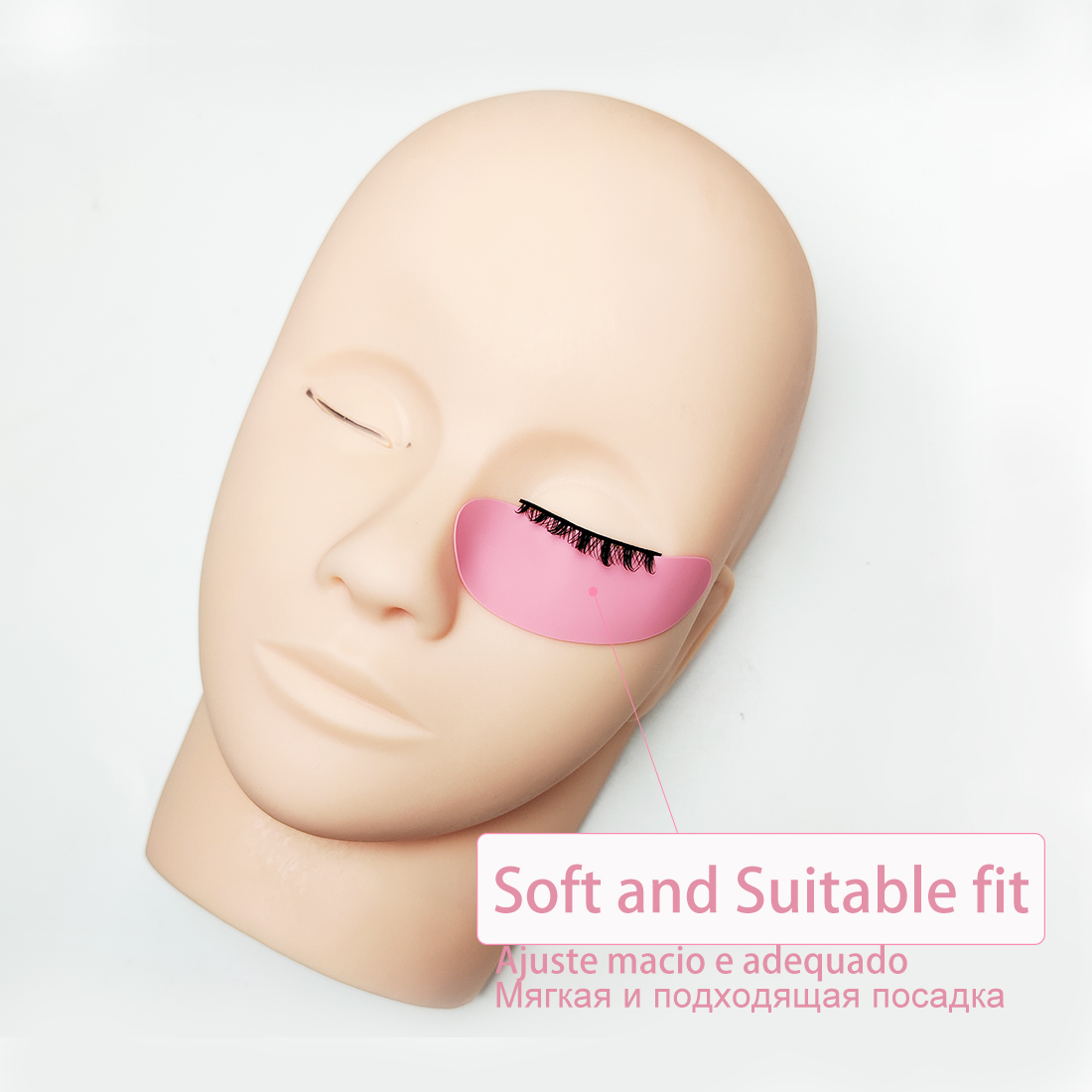 1Pair Reusable Eyelash Pads Si - огляд і ціна Under Eye Gel