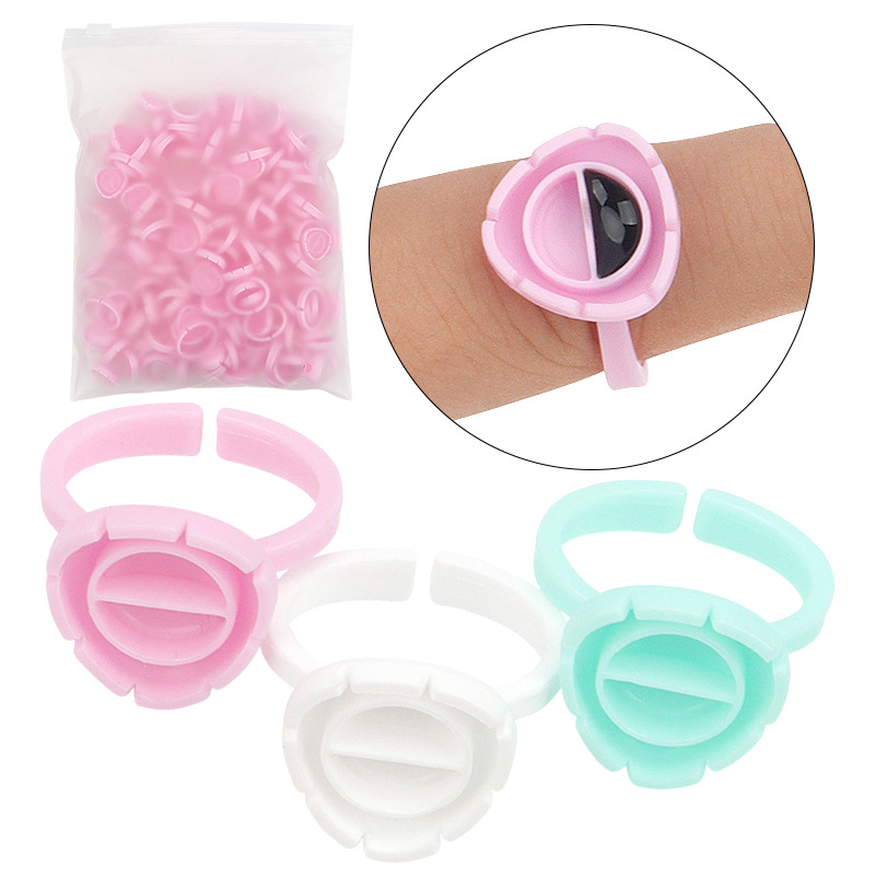 100Pcs Disposable Eyelash Exte - огляд і ціна Eyelash Extension Examples