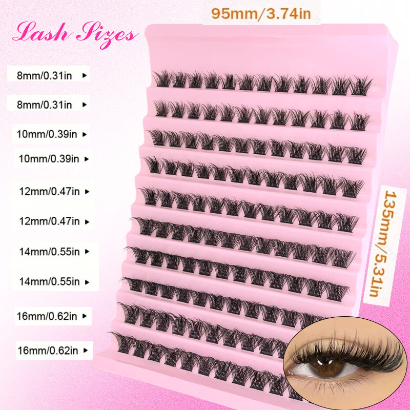 DIY Eyelash Extension Kit Indi - огляд і ціна Eyelash Extension For Asian Eyes