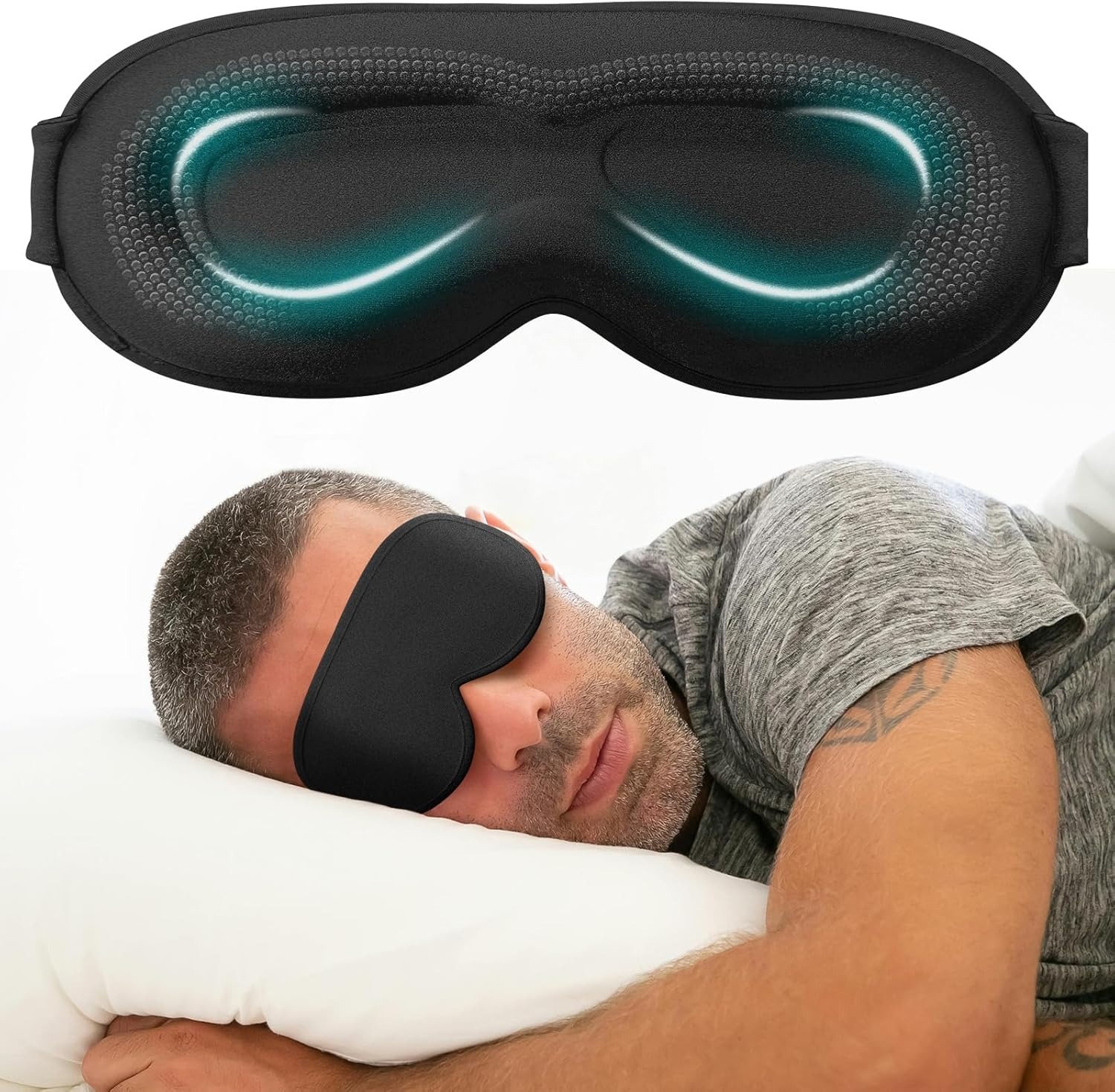 Eye Mask Cover for Sleeping -  - огляд і ціна Eyelash Extension For Men