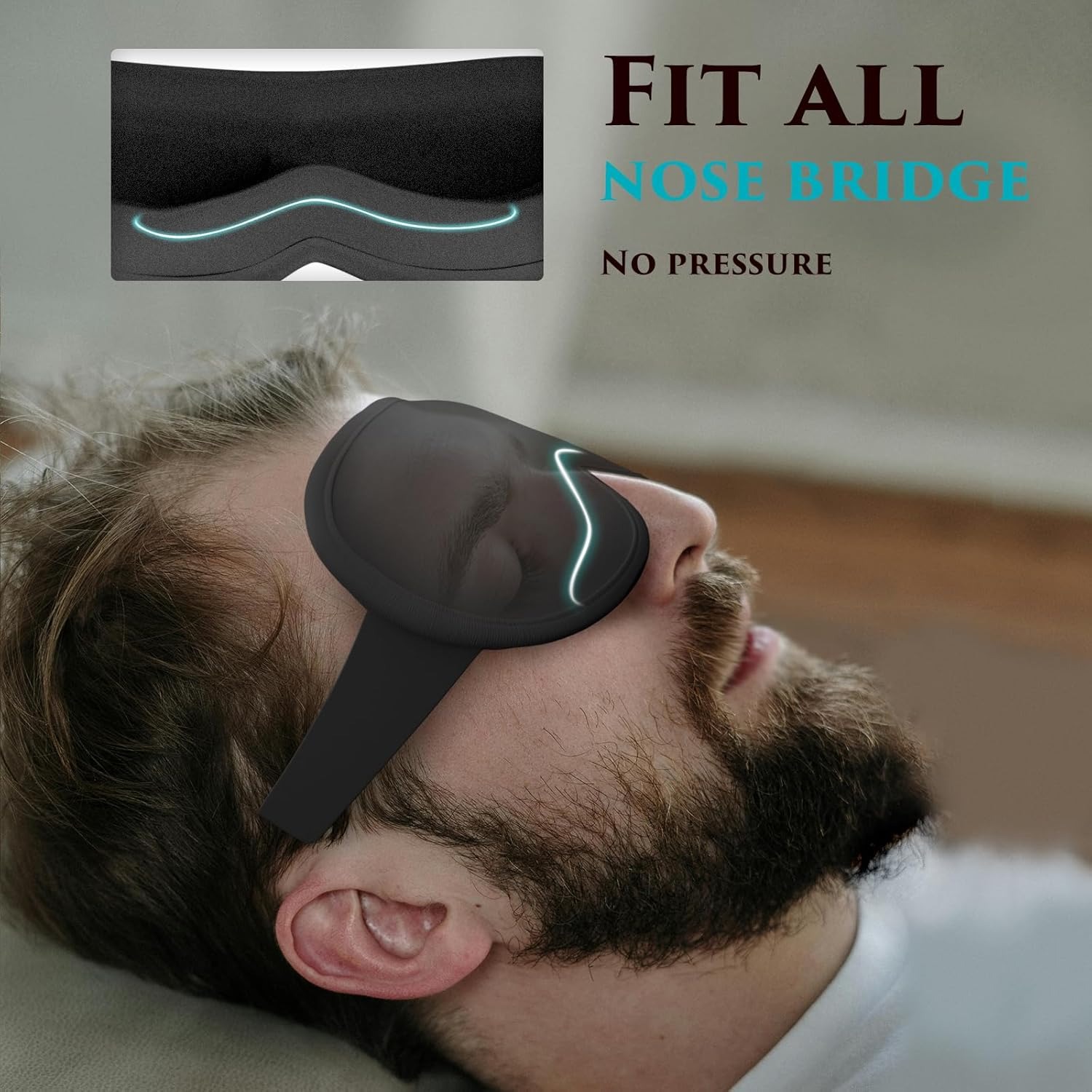 Eye Mask Cover for Sleeping -  - огляд і ціна Eyelash Extension For Men