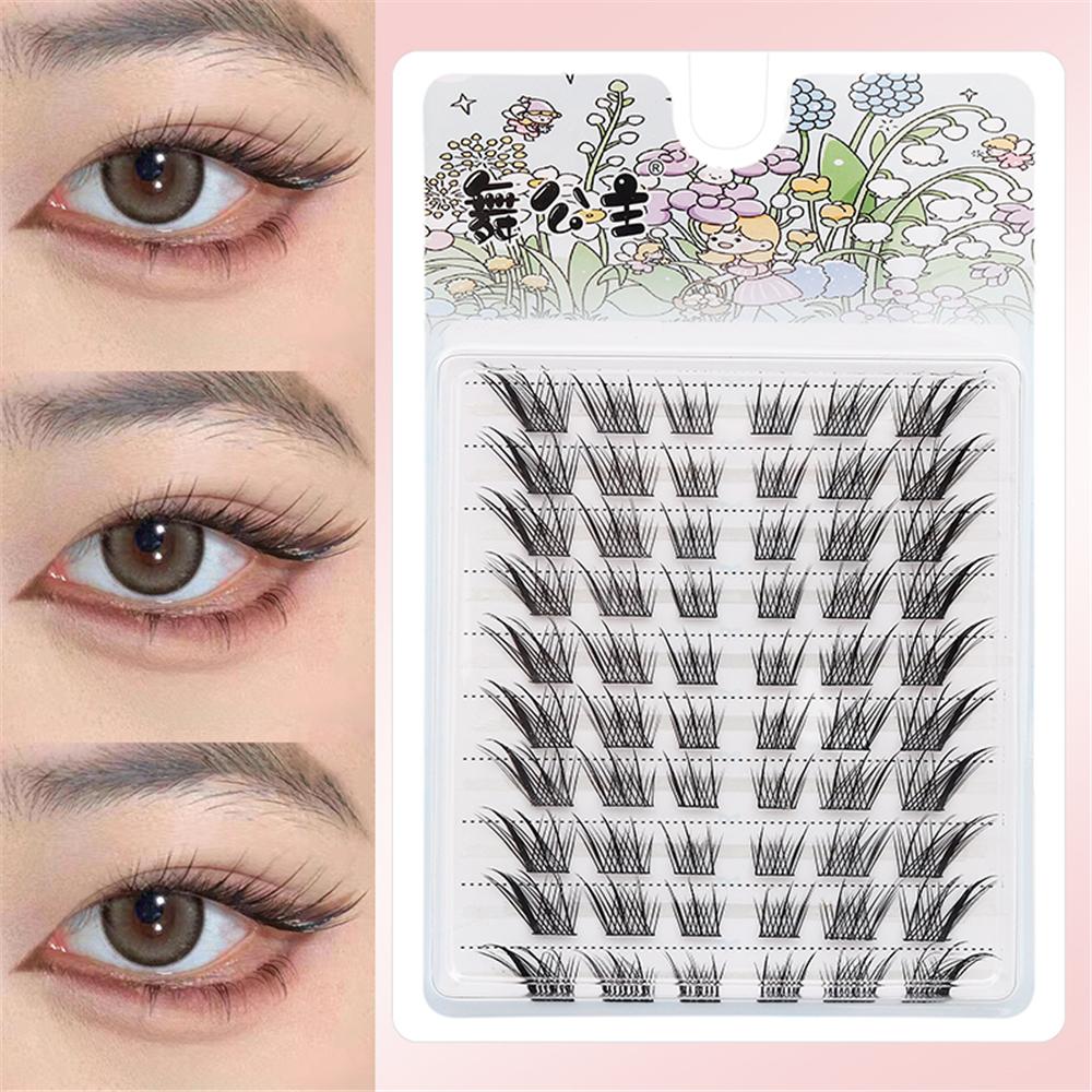 60/100Pcs Natural Fairy Lash C - огляд і ціна Eyelash Extension Wet Look