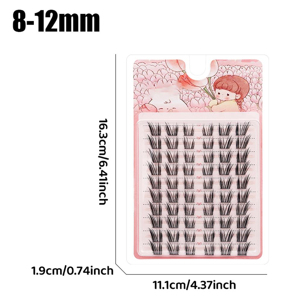 60/100Pcs Natural Fairy Lash C - огляд і ціна Eyelash Extension Wet Look