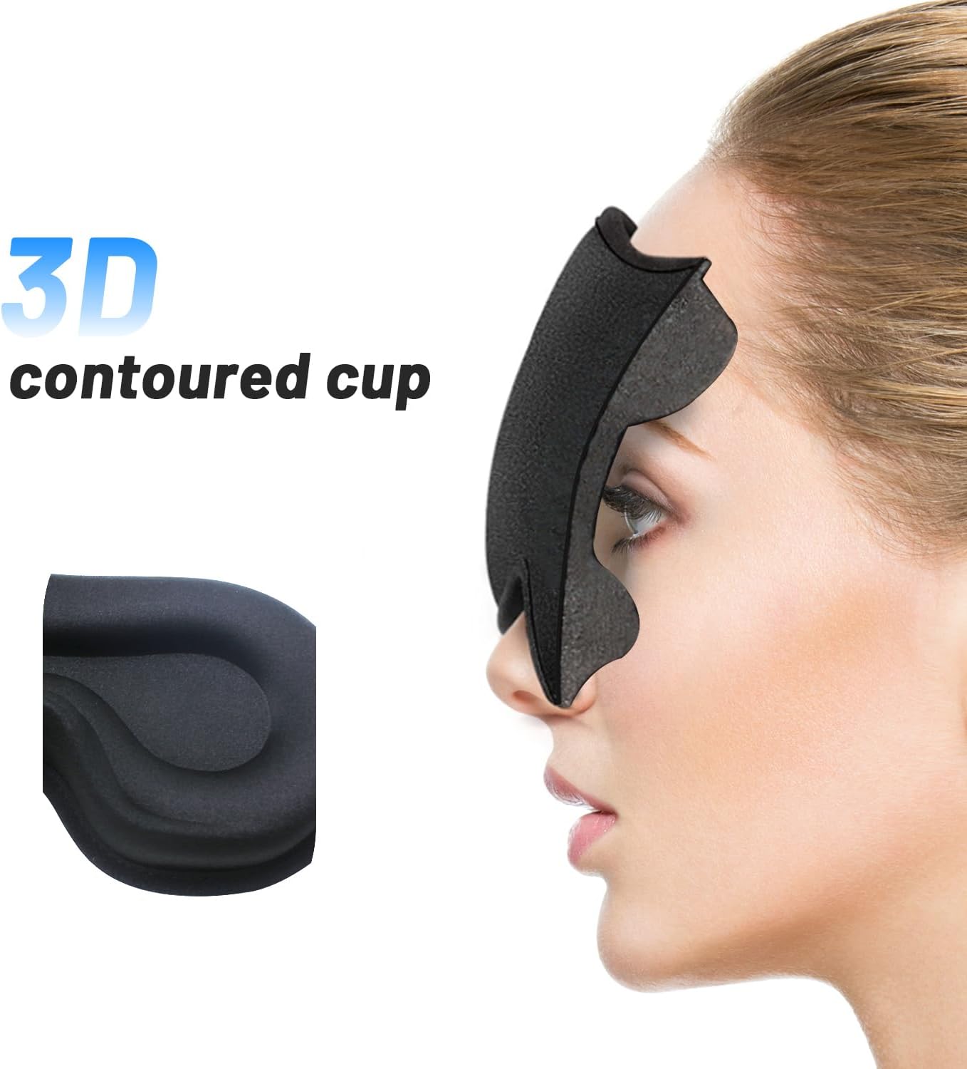 Sleep Eye Mask for Men Women,  - огляд і ціна Eyelash Extension For Men