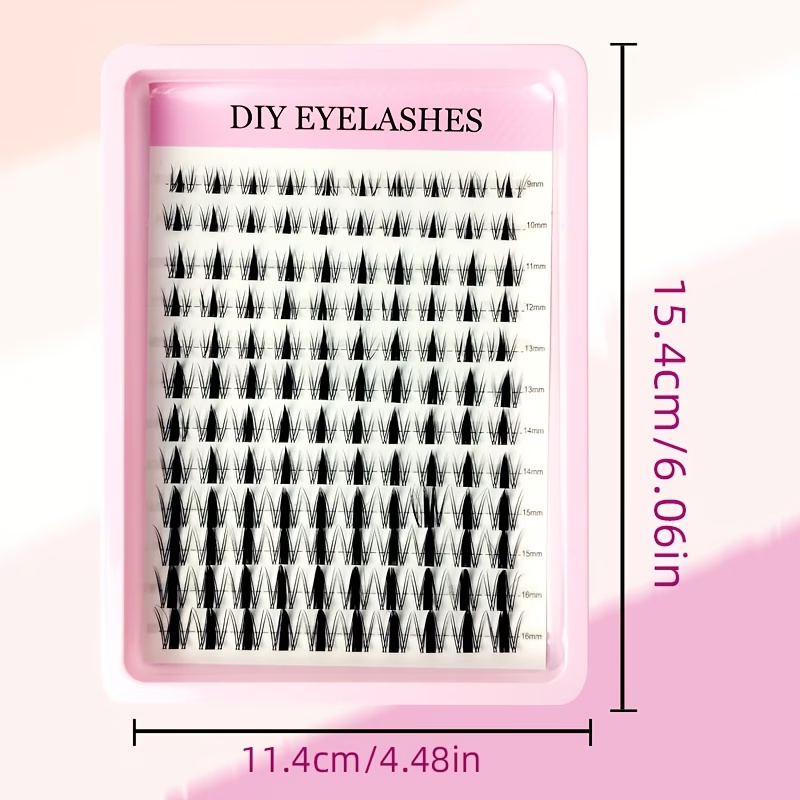 120pcs Fairy Eyelash 8-16mm Ma - огляд і ціна Eyelash Extension Wet Look