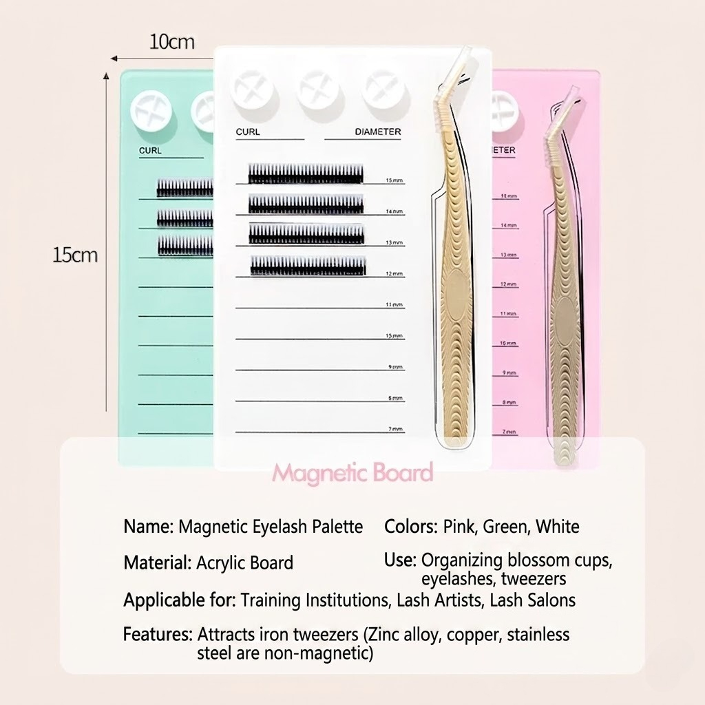 Magnetic Eyelash Extension Pal - огляд і ціна Lash Tray Organizer