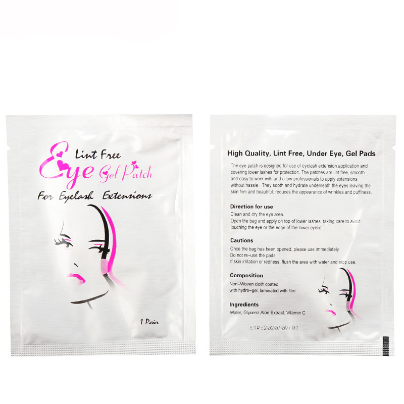 100Pairs Eyelash Patches Hydro - огляд і ціна Under Eye Gel