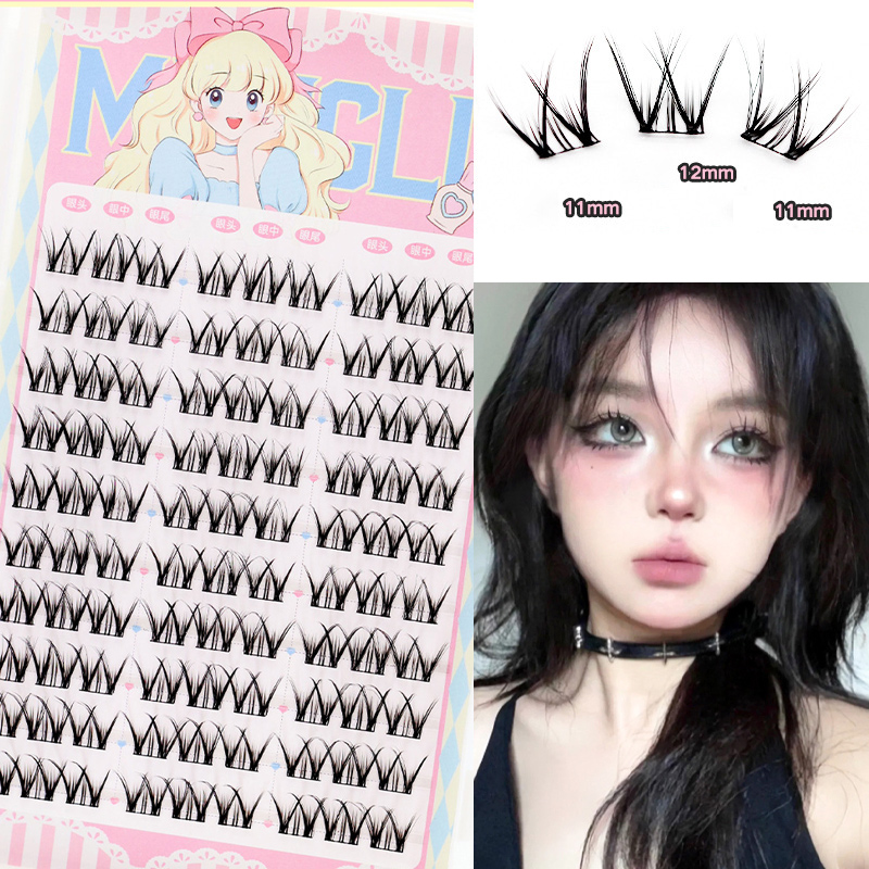 32Rows Eyelash Book Manga Fals - огляд і ціна Eyelash Extension Douyin