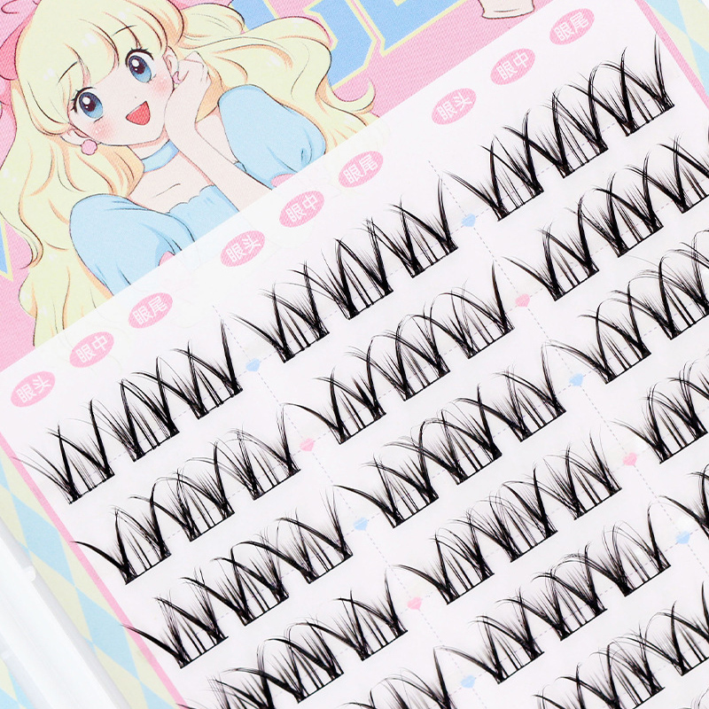 32Rows Eyelash Book Manga Fals - огляд і ціна Eyelash Extension Douyin