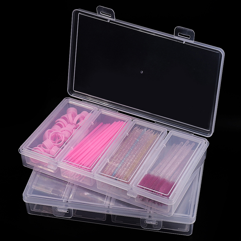 4 Grid Independent Storage Box - огляд і ціна Lash Tray Organizer