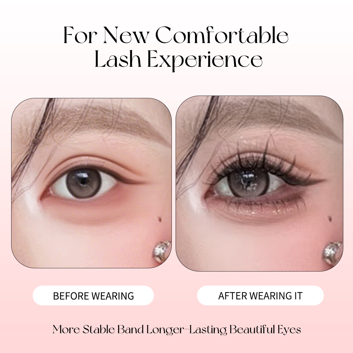 Easy Snap-On Eyelash Clusters  - огляд і ціна Eyelash Extension For Asian Eyes