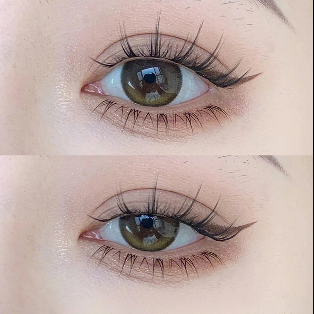 5 Pair Clear Band Lower Eyelas - огляд і ціна Eyelash Extension Douyin