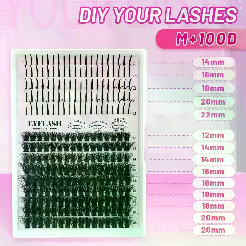 Lash Clusters Kit Lash Spikes  - огляд і ціна Eyelash Extension Individual