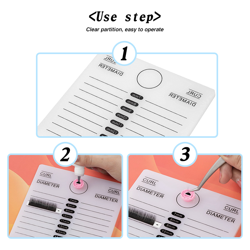 MASSA NEW Grafting Eyelash Tab - огляд і ціна Lash Tray Organizer