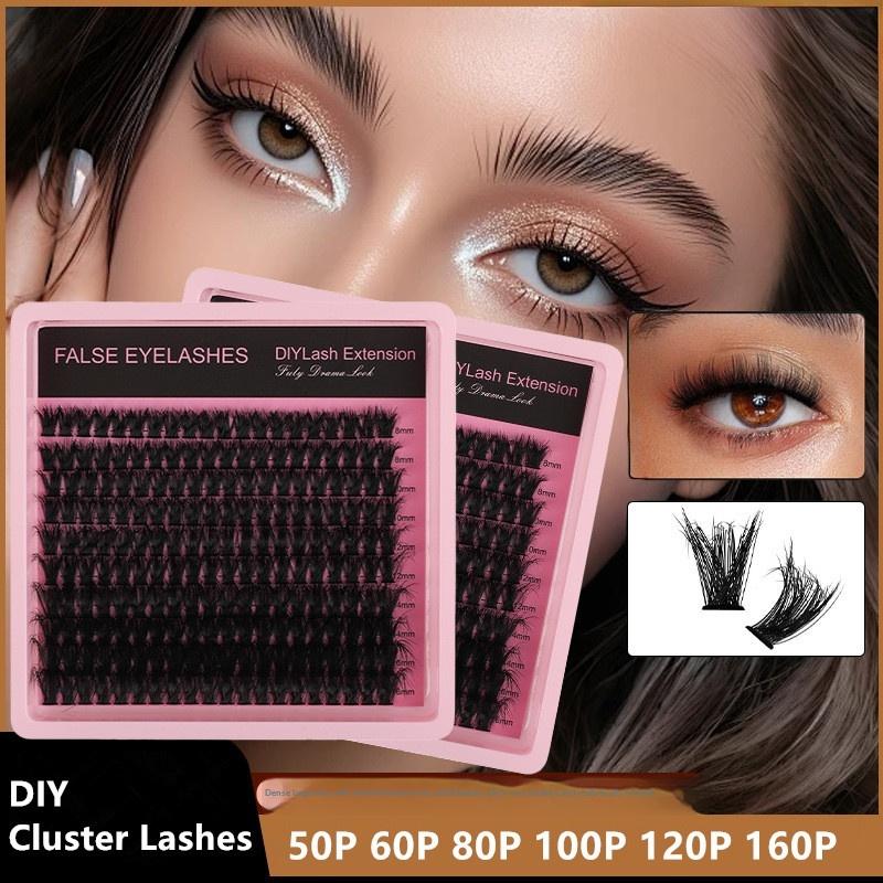 New 10Row 140 Clusters Fluffy  - огляд і ціна Eyelash Extension Individual